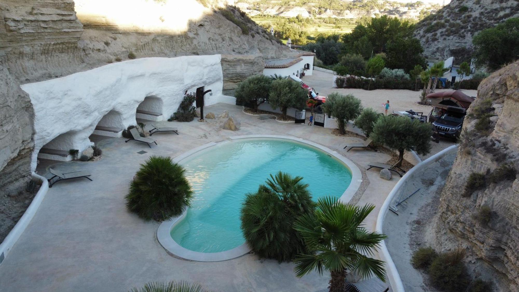 Cueva Aventura Villa Benamaurel Buitenkant foto