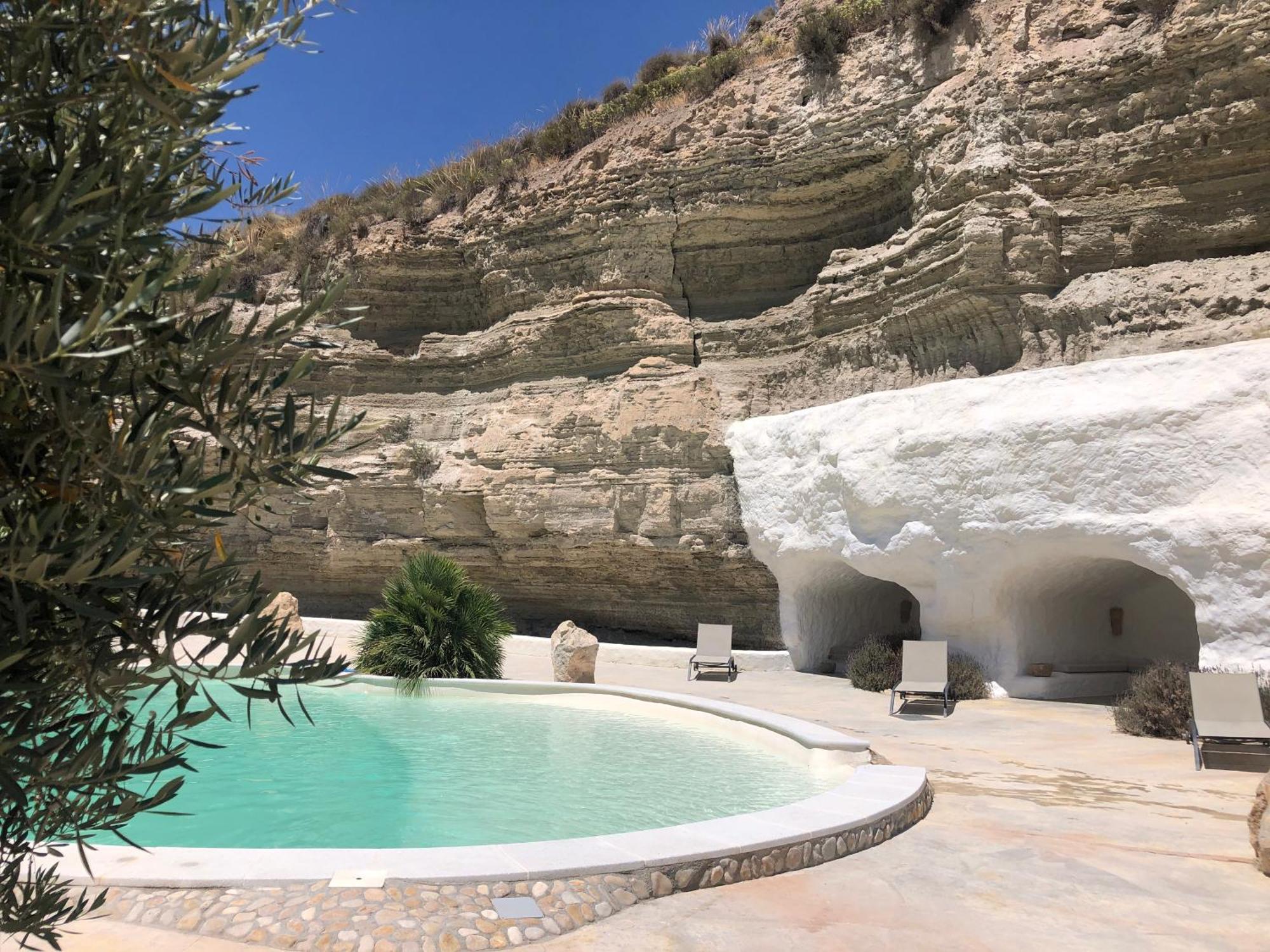 Cueva Aventura Villa Benamaurel Buitenkant foto